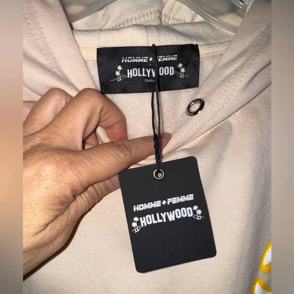 🌴🍎 NWT! Homme+Femme California to NYC Hoodie - Picture 12 of 16